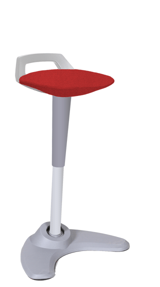 Spry Stool Grey Bespoke Seat Bergamot Cherry KCUP1210