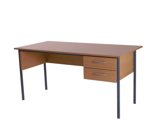Admiralty 120cm Desk Warm Beech B122DBCH