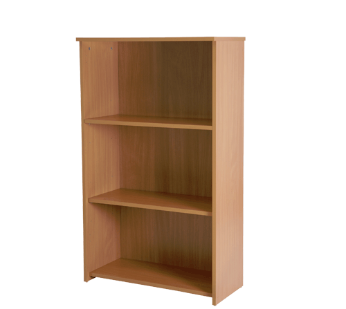 120cm Bookcase Warm Beech B12BCBCH