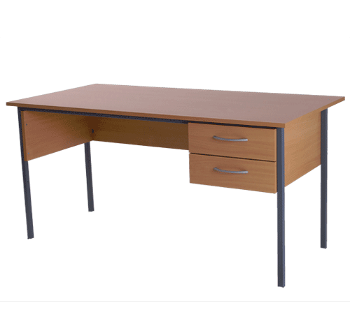 Admiralty 150cm Desk Warm Beech B152DBCH
