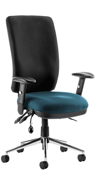Chiro Highback Bespoke Seat Maringa Teal KCUP0111