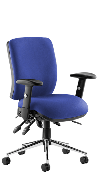Chiro Medium Back Bespoke Stevia Blue KCUP0115