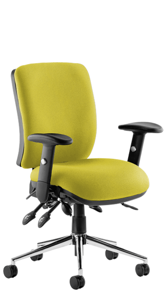 Chiro Medium Back Bespoke Senna Yellow KCUP0117