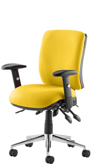 Chiro Medium Back Bespoke Senna Yellow