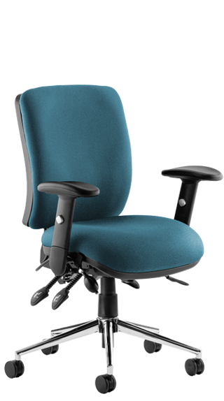 Chiro Medium Back Bespoke Maringa Teal KCUP0119