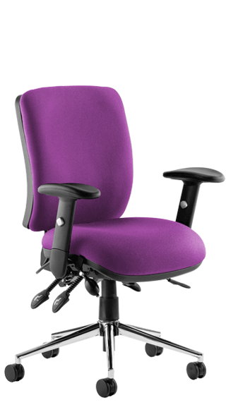 Chiro Medium Back Bespoke Tansy Purple KCUP0120