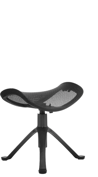 Ergo Dynamic Footstool in Black PO000023