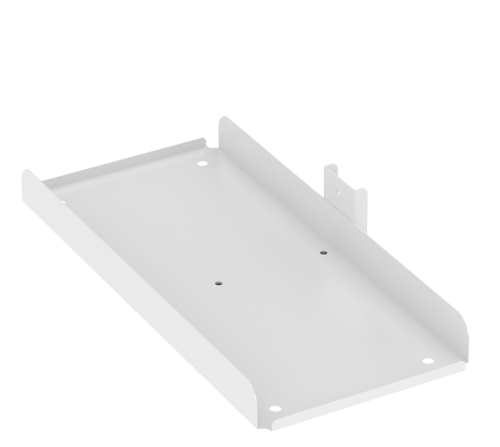 Evolve PC Holder Leg Mounted White BEPCAW
