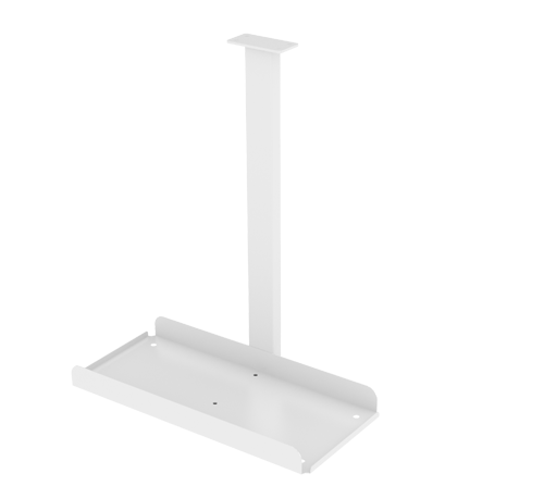 Evolve PC Holder Desk Mounted White BEPCBW