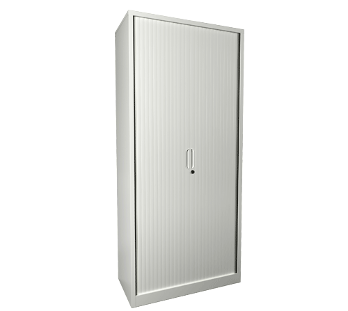 Tambour Cupboard 2000 Chalky White G2STCWA