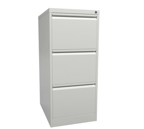 3 Drawer Filing Cabinet Goose Grey G3FCGGA