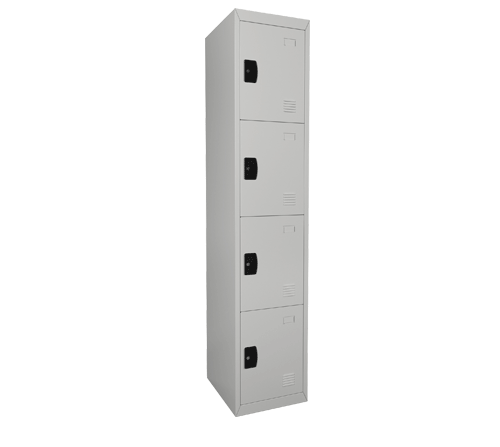 Lockers 4 door in Goose Grey