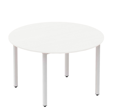 1200 Circular Box Frame White BF00197