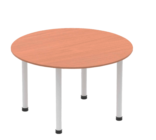 1200 Circular Post Leg Oak BF00206