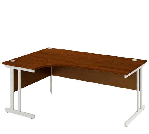 Crescent left Desk Panel End Walnut ICDRP16WNT / ICDRP18WNT