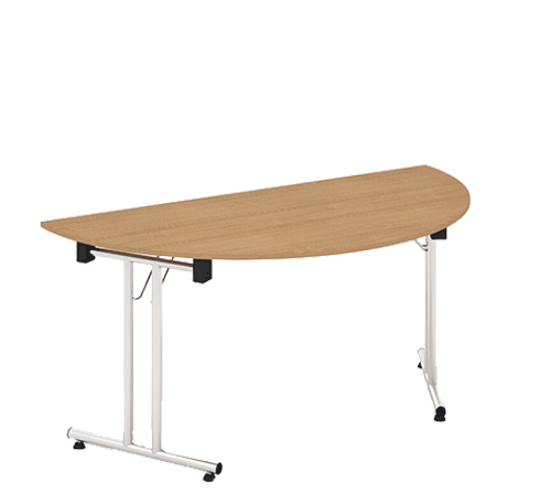 Impulse Semicircular 1600 Table Beech IFS1600BCH