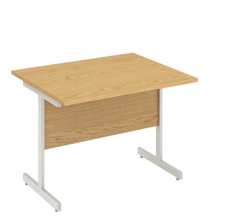 Return Desk Cantilever Leg Beech ISRC10BCH