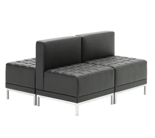 Infinity 2 straight Back and 2 Cube Modular Units Back-To-Back