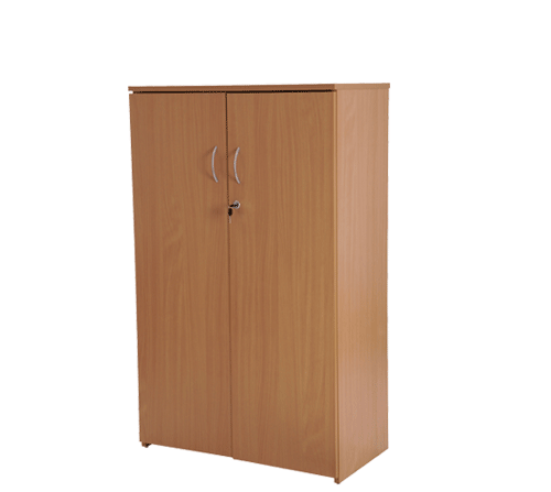 120cm high Cupboard in Blonde Oak