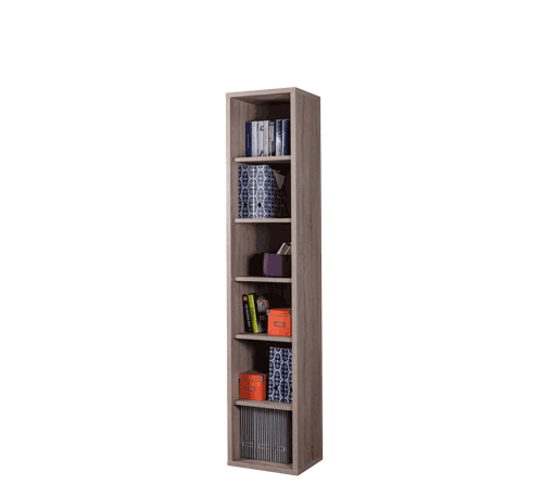 Denno Designer Tall Narrow Bookcase CF000003