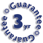Three year guarantee